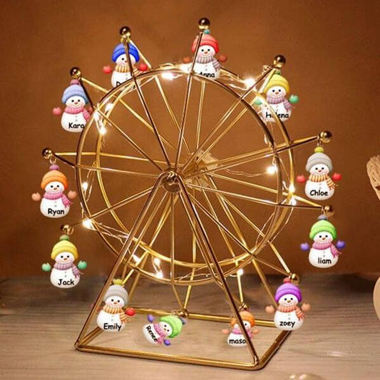 Rotating LED Ferris Wheel for Christmas