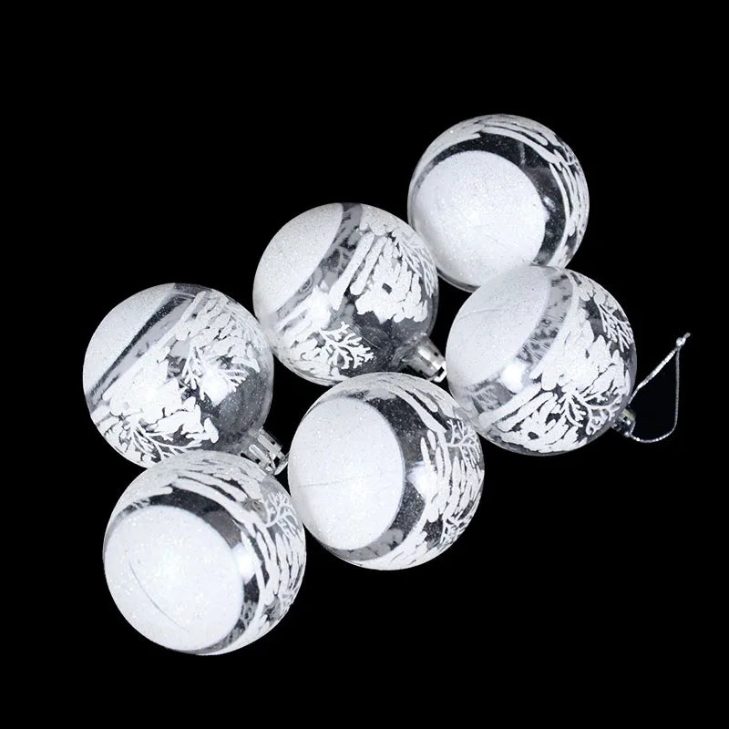 Transparent Snow Christmas Balls