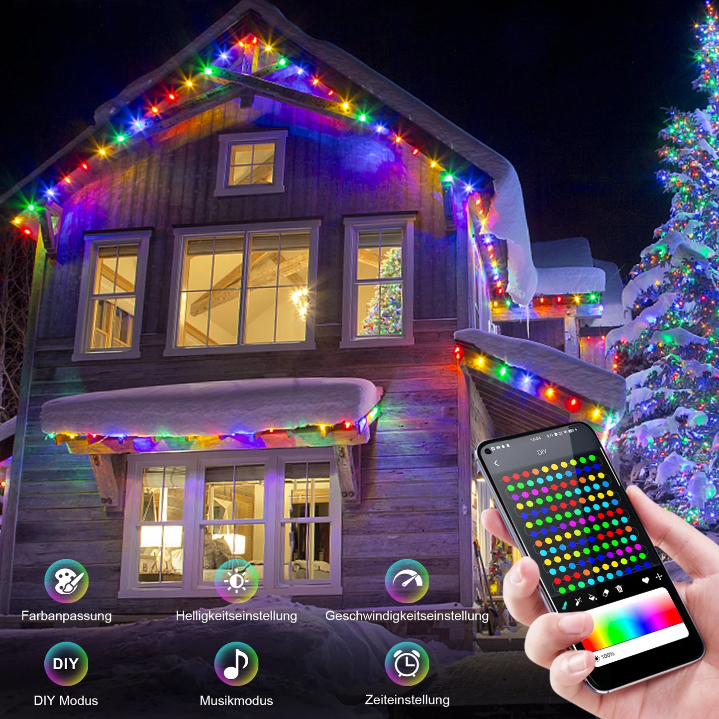 Fairy String Christmas Light With Bluetooth