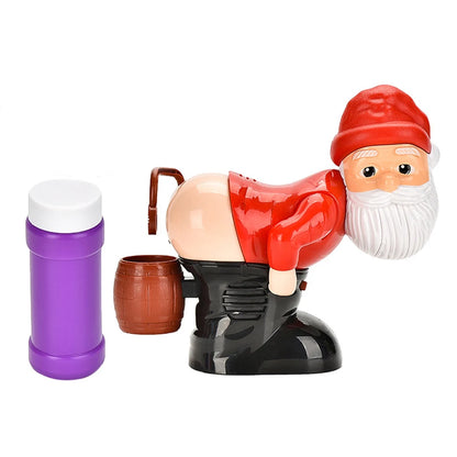 Santa Claus Bubble Blower with Music Funny Christmas Stuff