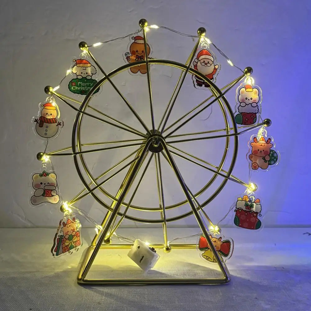 Rotating LED Ferris Wheel for Christmas