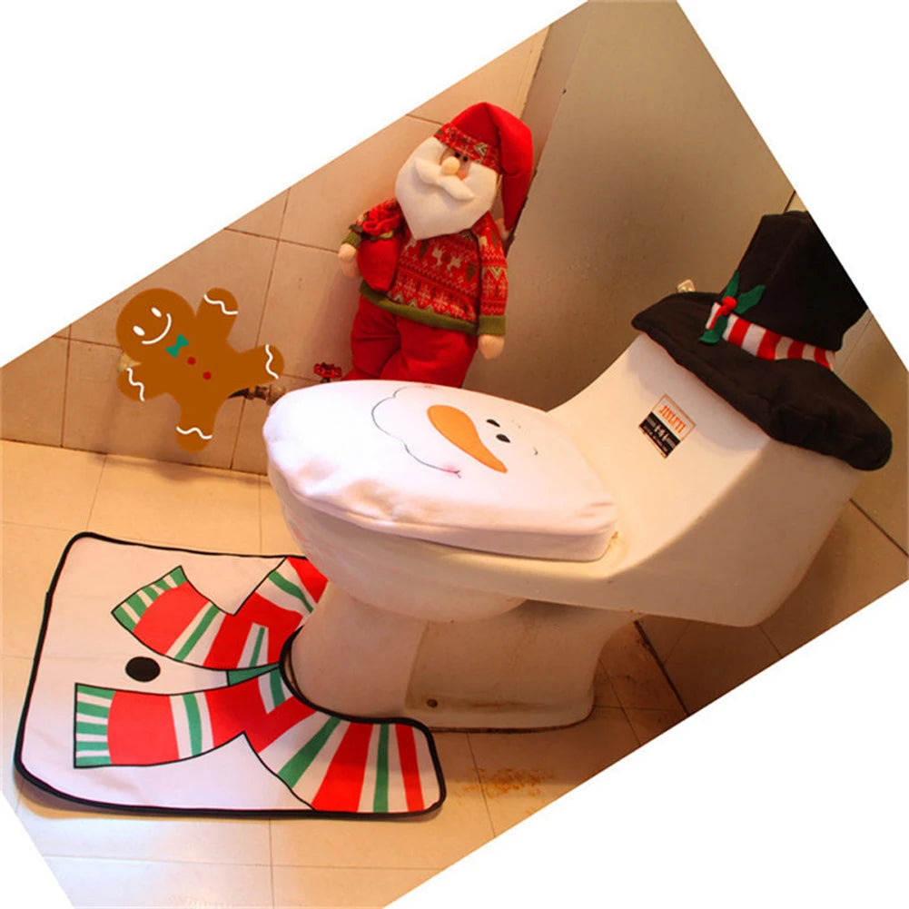 Toilet Seat Covers Funny Christmas Stuff