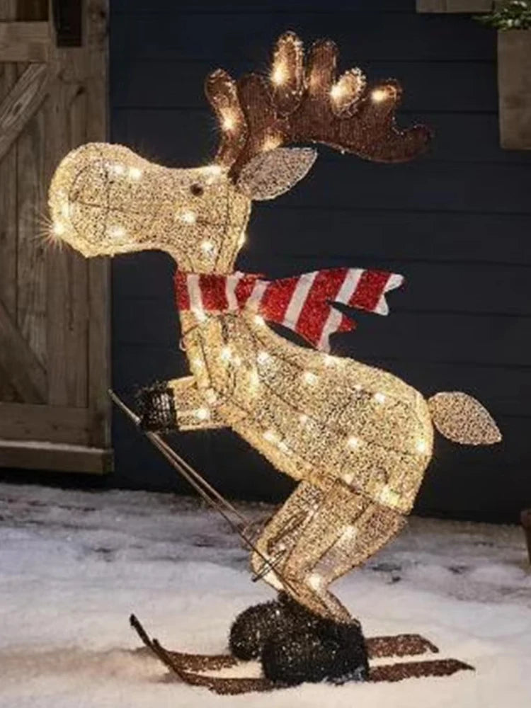 Lighted Reindeer Christmas