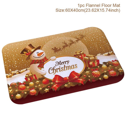 Christmas Decorative Home Mat