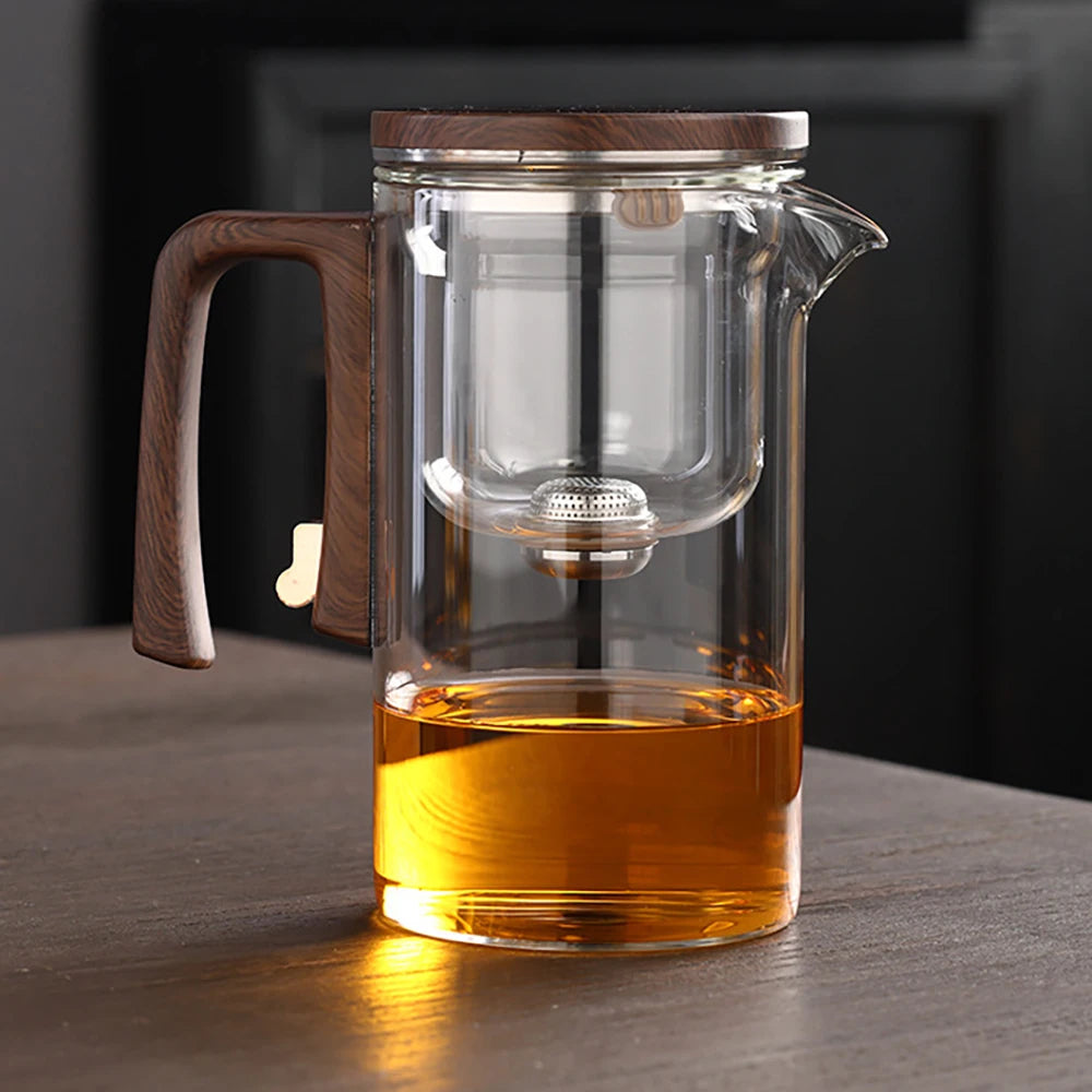 Glass Teapot Water Separation