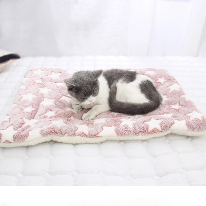 Soft Flannel Pet Mat Bed Winter