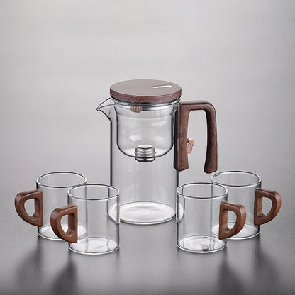 Glass Teapot Water Separation