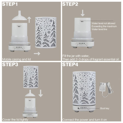 Christmas Tree Aroma Diffuser & Air Humidifier