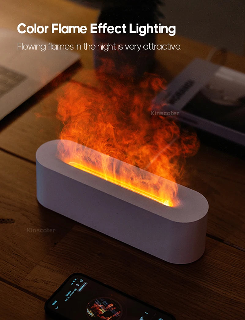 Flame Aroma Diffuser & Air Humidifier