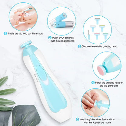 Baby Electronic Nail Trimmer Kids