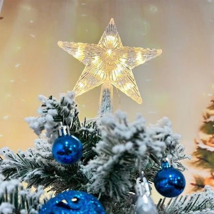 Christmas Glowing Tree  Star Transparent LED