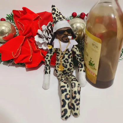 Snoop Dogg Christmas Elf Doll Funny Christmas Stuff