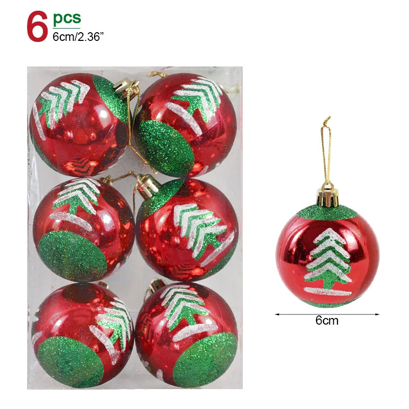 Transparent Snow Christmas Balls