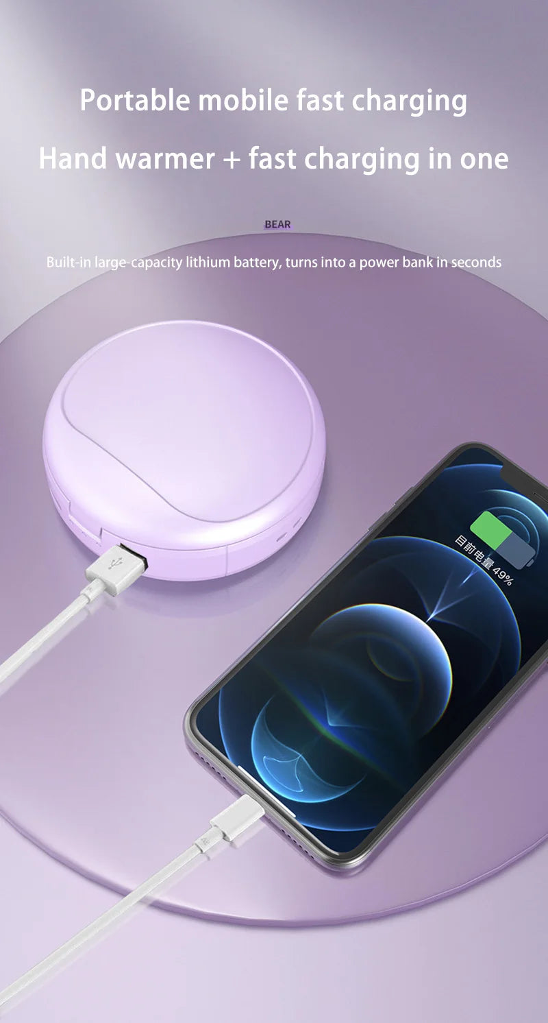 Mini Hand Warmer Power Bank Electronics