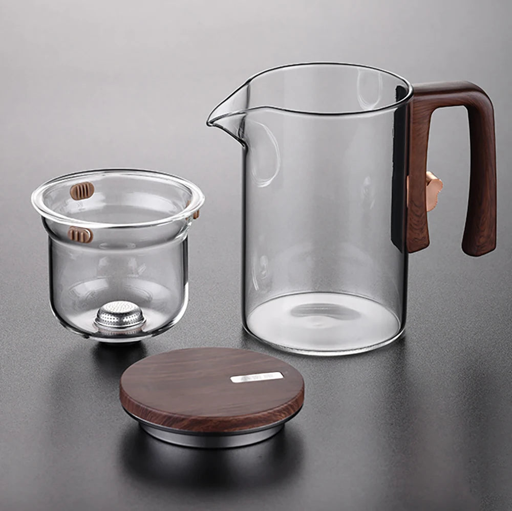 Glass Teapot Water Separation