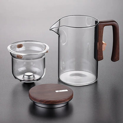 Glass Teapot Water Separation