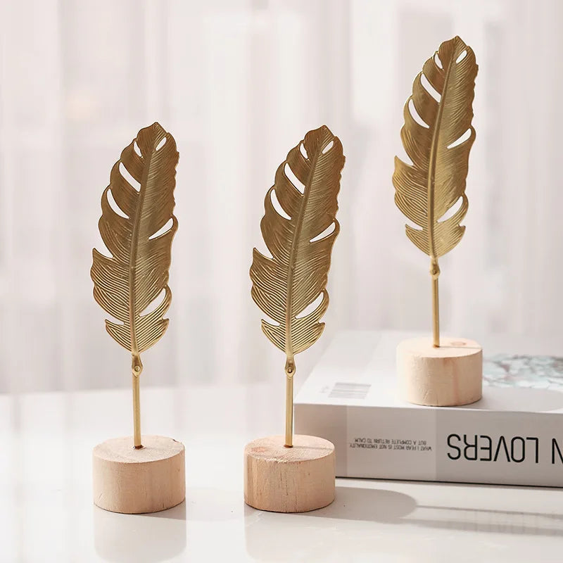 Golden Decoration Figurines