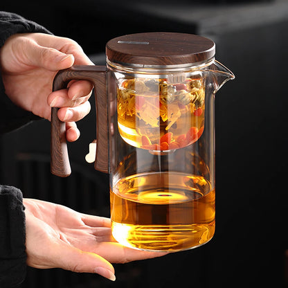 Glass Teapot Water Separation