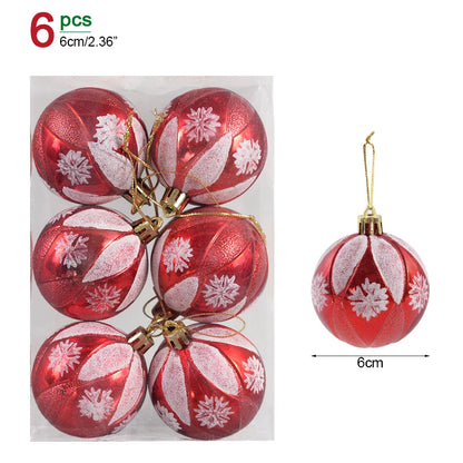 Transparent Snow Christmas Balls