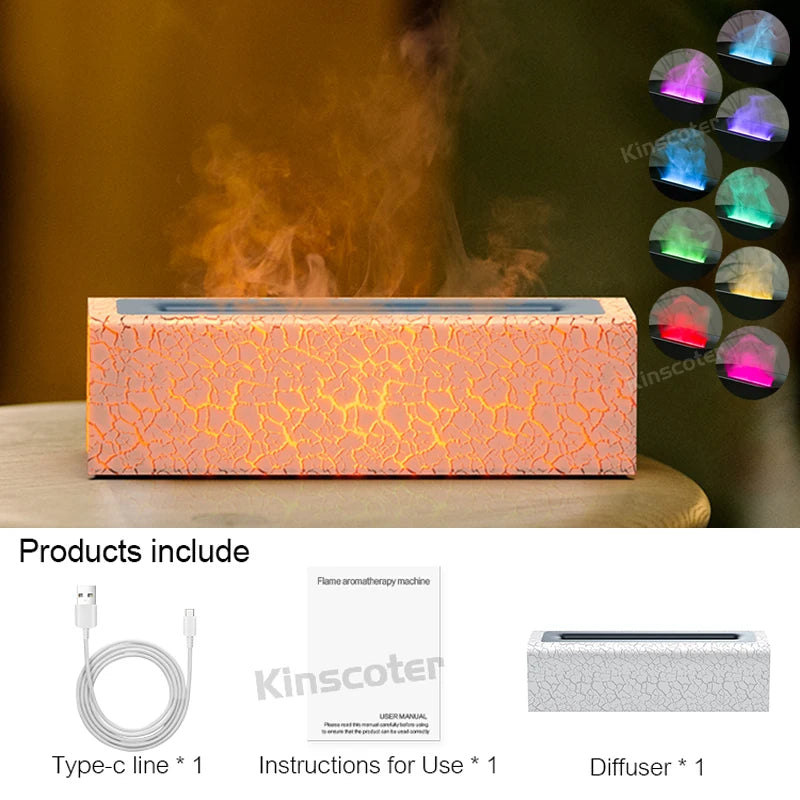 Flame Aroma Diffuser & Air Humidifier