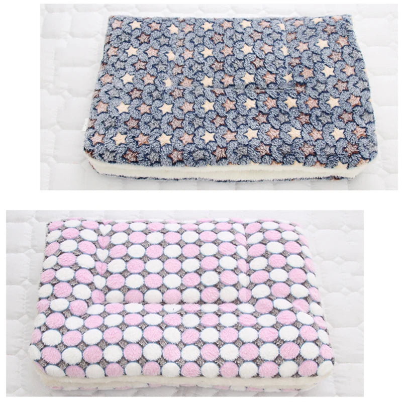 Soft Flannel Pet Mat Bed Winter