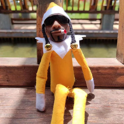 Snoop Dogg Christmas Elf Doll Funny Christmas Stuff