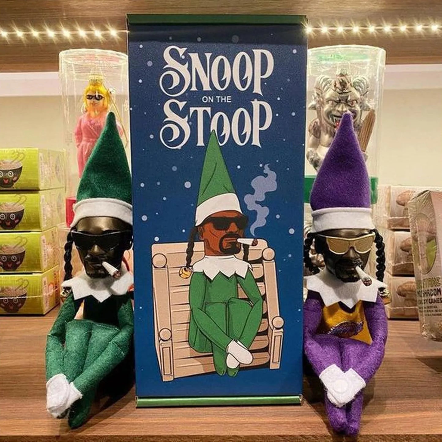 Elfs Doll Snoop Dog Funny Christmas Stuff