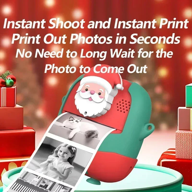 Christmas Gift Print Camera Kids