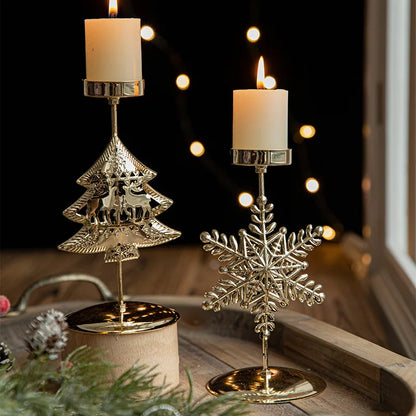 Christmas Candlestick Decorations