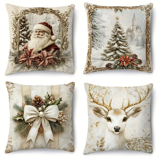 Christmas decoration pillow cover