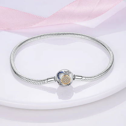 Bracelet Silver Star Moon Jewelry