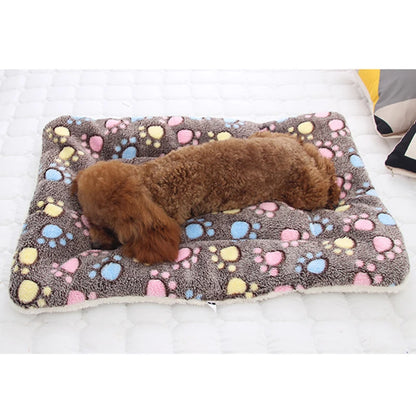 Soft Flannel Pet Mat Bed Winter