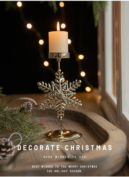 Christmas Candlestick Decorations