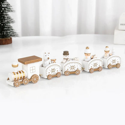 Christmas Wooden Train