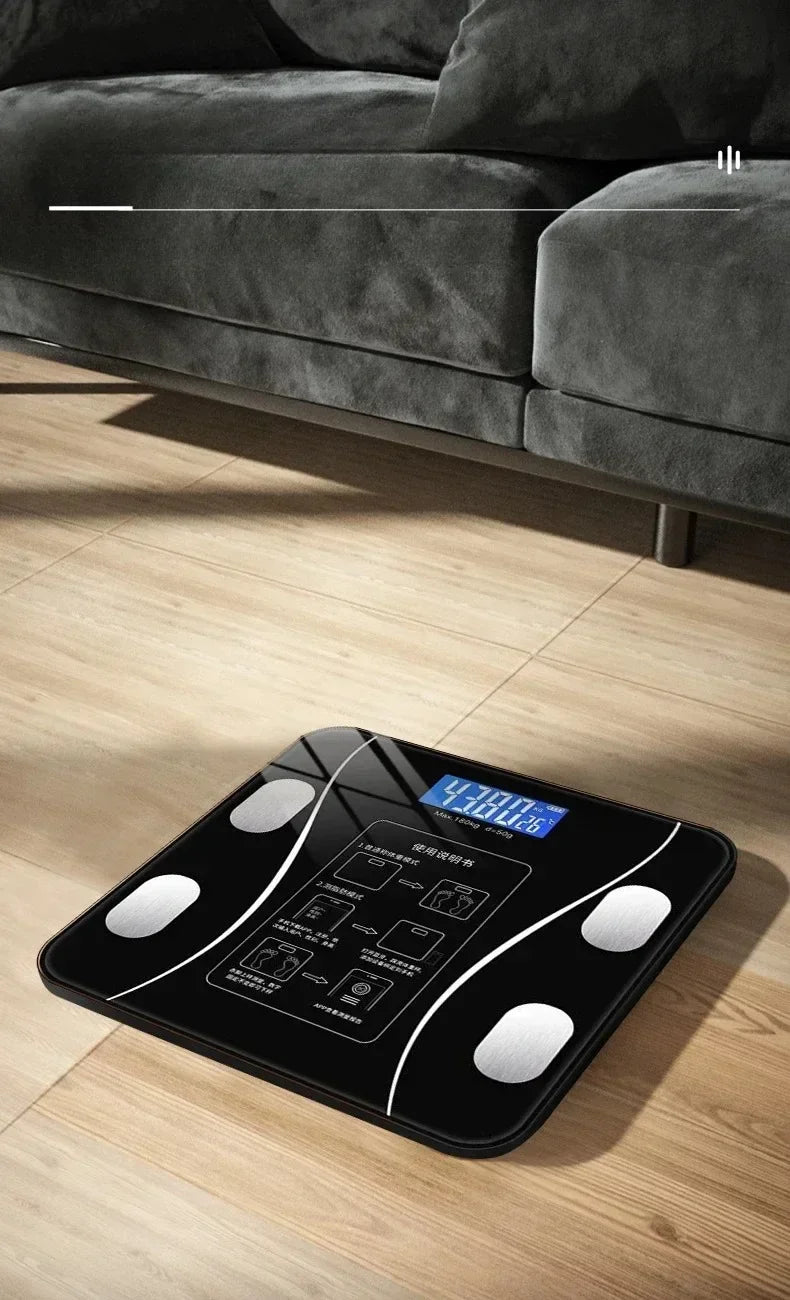 Electronic scale for body management and fat loss