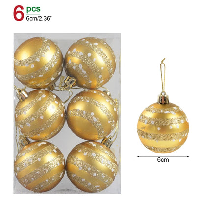 Transparent Snow Christmas Balls