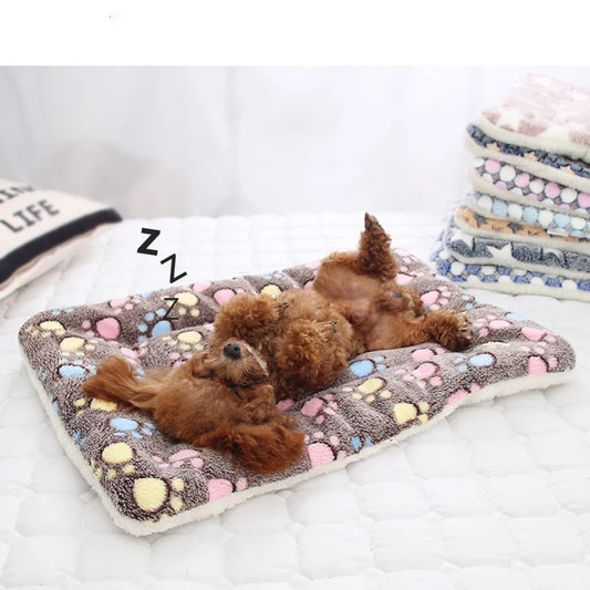 Soft Flannel Pet Mat Bed Winter