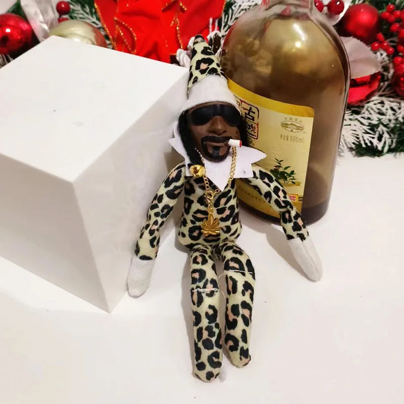 Snoop Dogg Christmas Elf Doll Funny Christmas Stuff