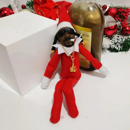 Snoop Dogg Christmas Elf Doll Funny Christmas Stuff