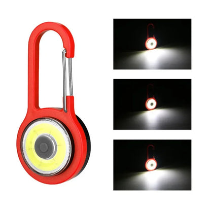 LED Flashlight Carabiner in bag Electronics