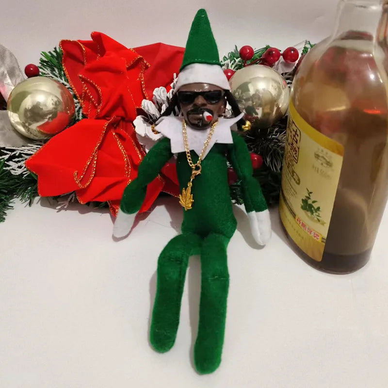 Snoop Dogg Christmas Elf Doll Funny Christmas Stuff