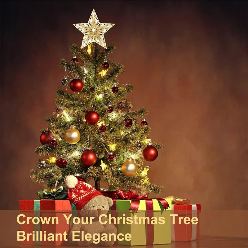 Christmas Glowing Tree  Star Transparent LED