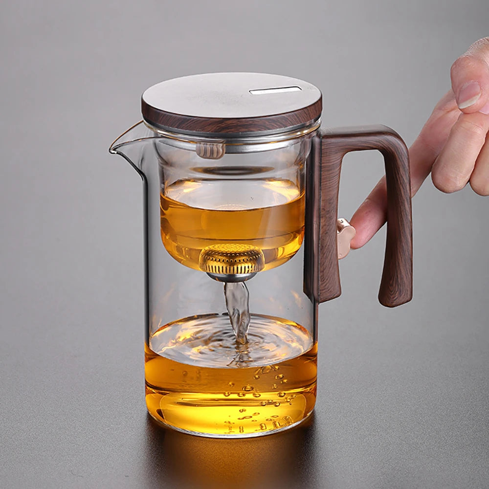 Glass Teapot Water Separation