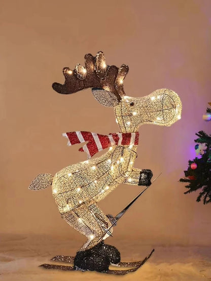 Lighted Reindeer Christmas