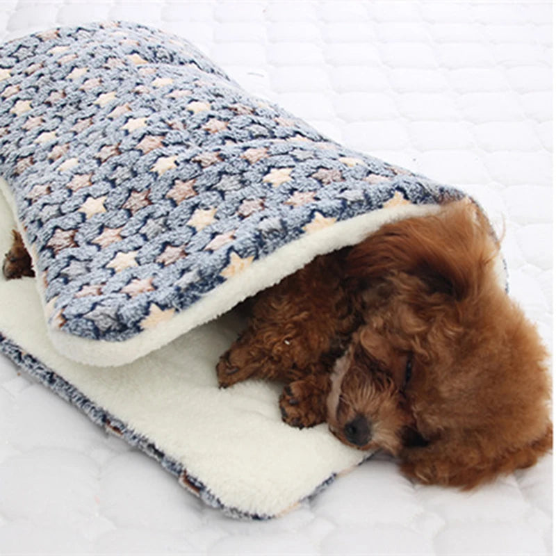 Soft Flannel Pet Mat Bed Winter