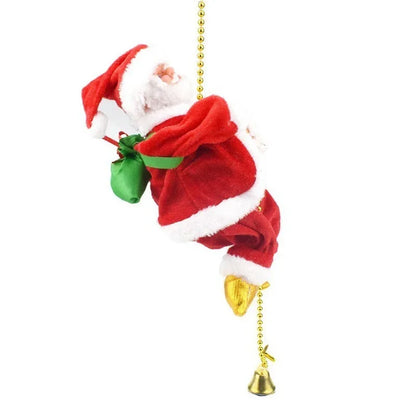 Electric Animated Climbing Santa Claus Christmas funny stuff