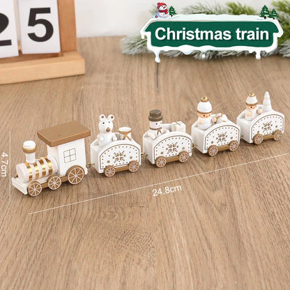 Christmas Wooden Train