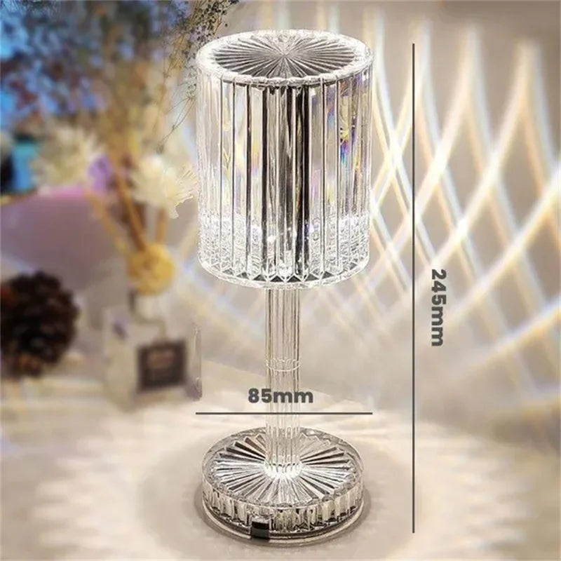 Diamond Crystal Table Lamp Electronics