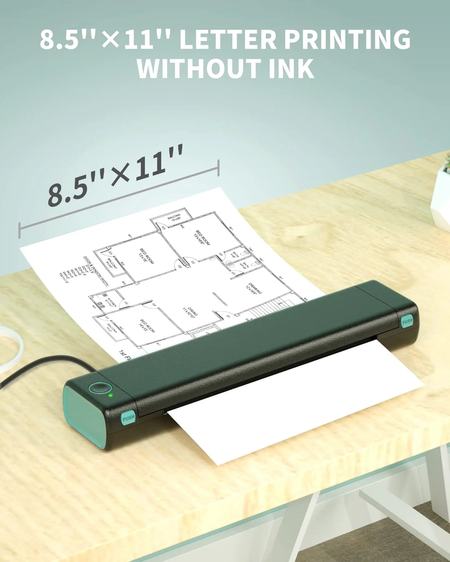 A4 Portable  Thermal Printer Electronics