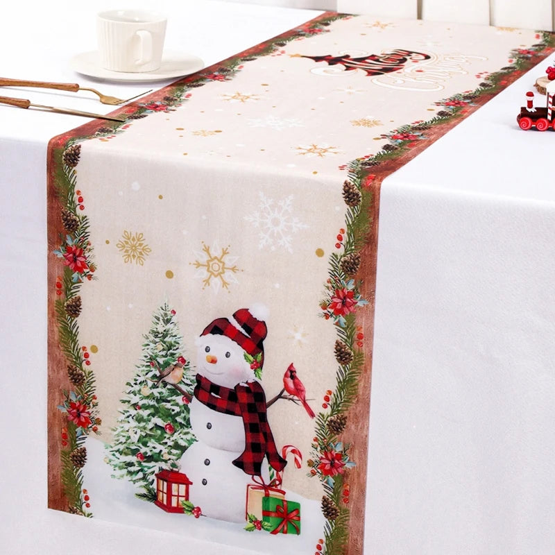 Tablecloth Christmas Decorations